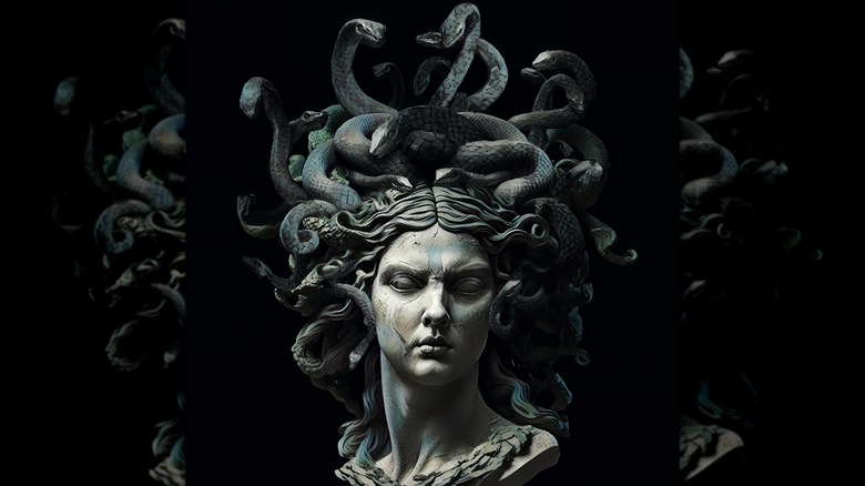 Gorgon digital art