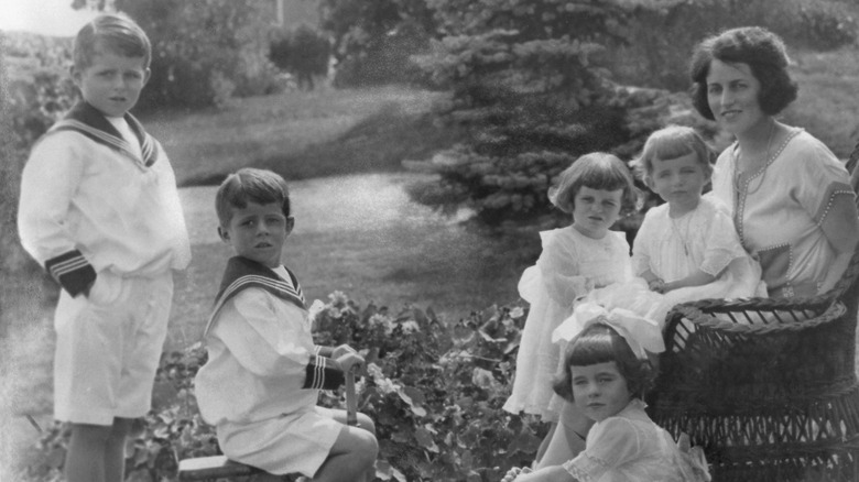 Rose Kennedy and children 