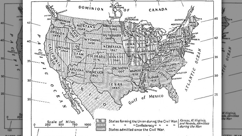 confederacy map