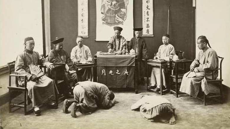 qing court judge prisoners