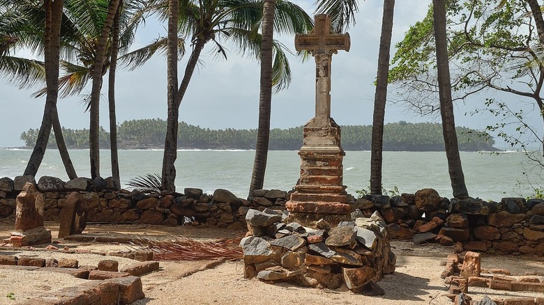 The convict's cemetery on Saint Joseph