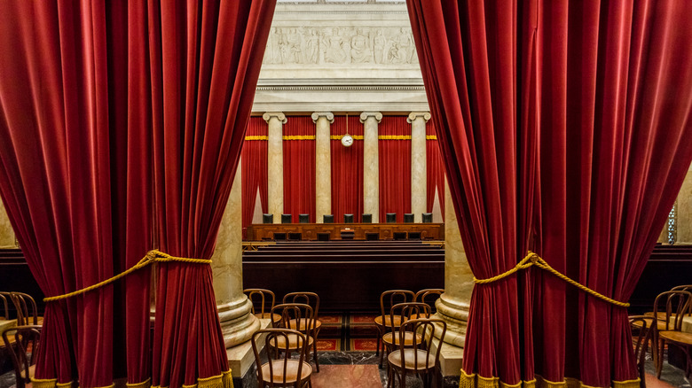 Interior of the Supreme Court