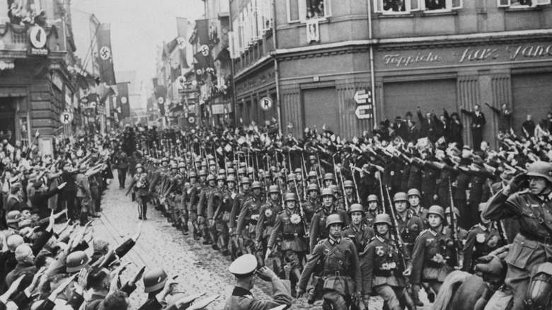 Nazi military parade
