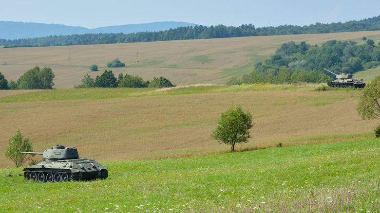 Soviet tanks