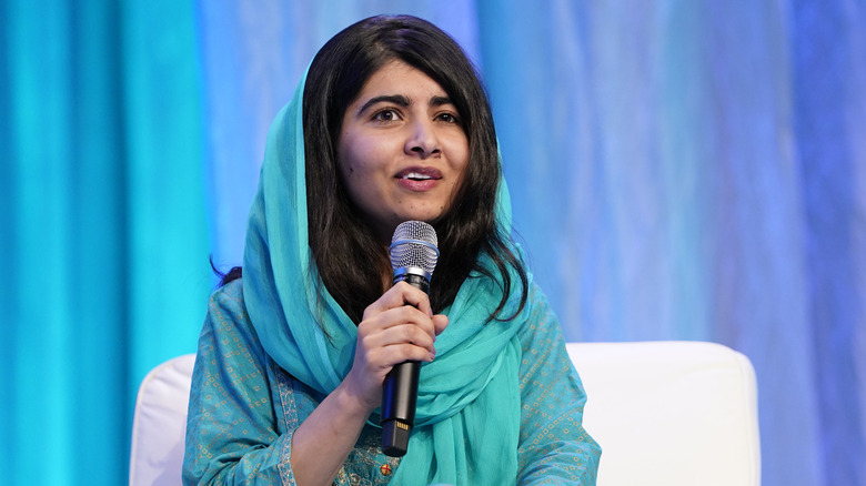 Malala Yousafzai speaks