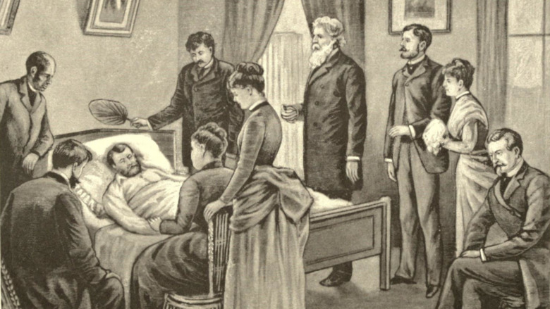 Ulysses Grant deathbed 