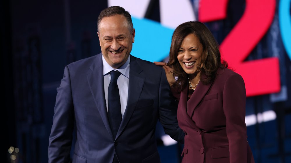 Douglas Emhoff and Kamala Harris, 2020