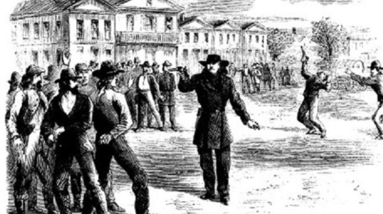 Hickok-Tutt duel aftermath, Harper's Magazine