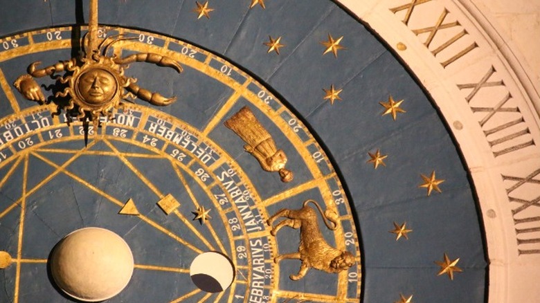 Roman astronomical clock