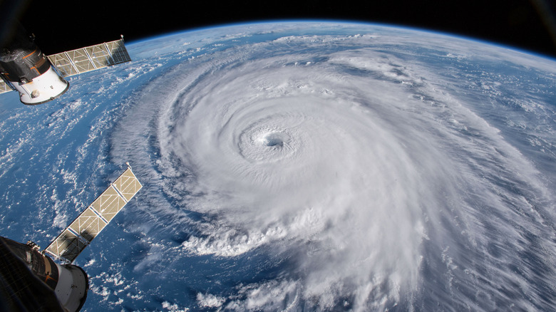 Hurricane Florence from space