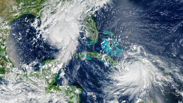 Two hurricanes headed for the united states