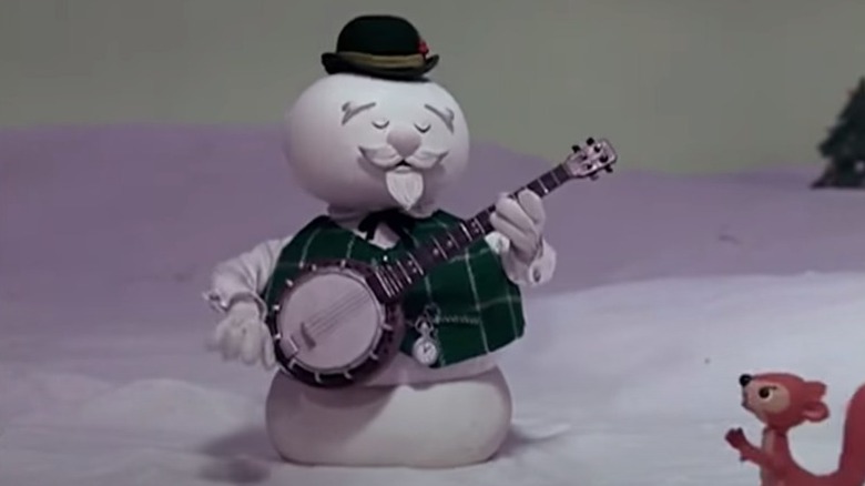 Burl Ives voiced Sam the Snowman