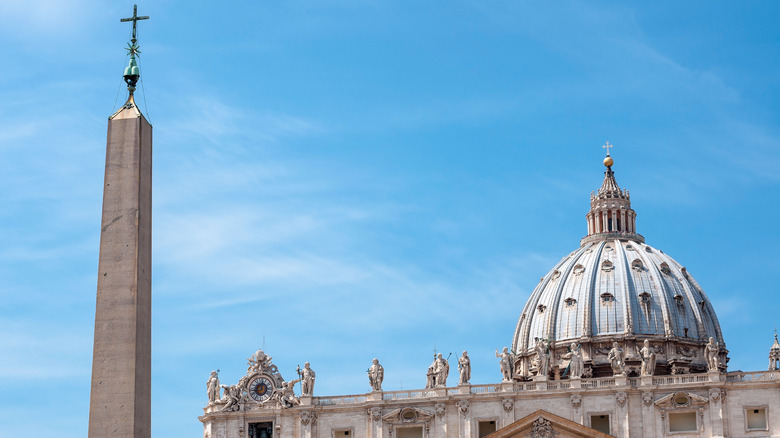 The Vaticano Obelisk in St. Peter's Square