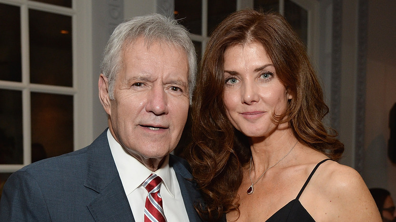 Alex Trebek and his wife, Jean