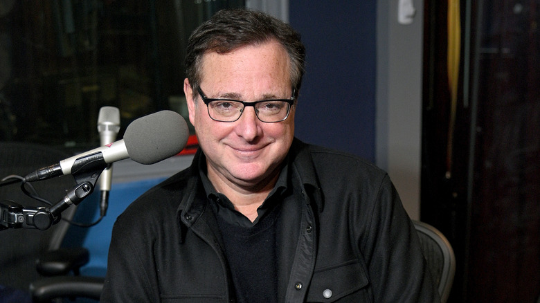 Bob Saget microphone SiriusXM radio