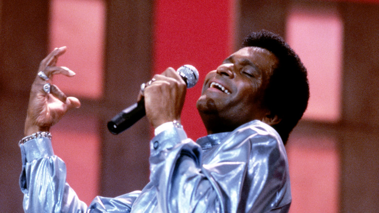 Charley Pride performing