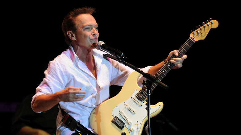 David Cassidy performing in 2012 