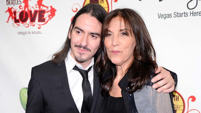 Dhani and Olivia Harrison