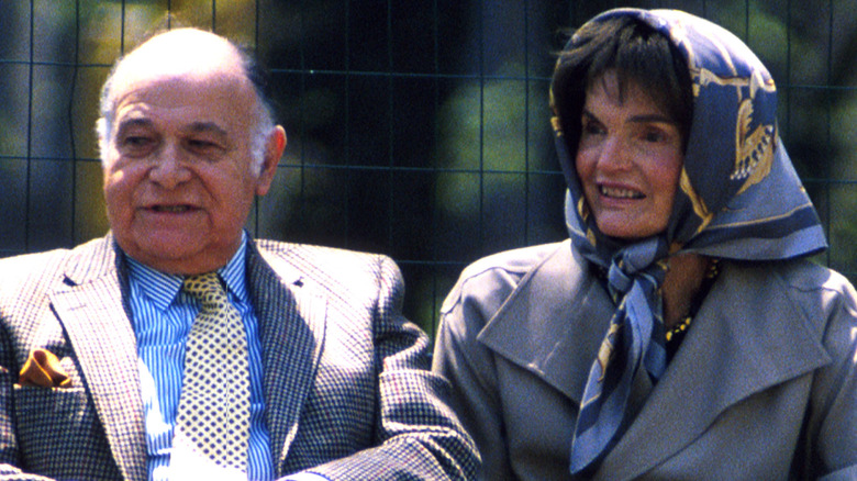 Maurice Tempelsman and Jackie Kennedy