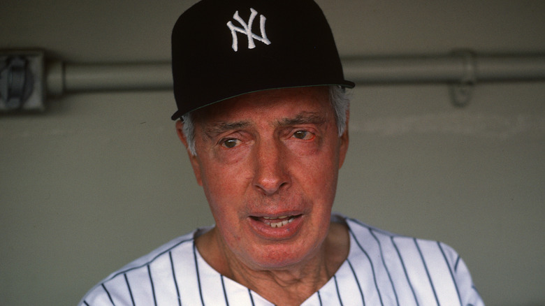 Joe DiMaggio in 1982 