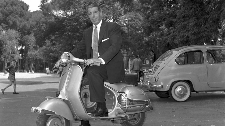 Joe DiMaggio in 1957