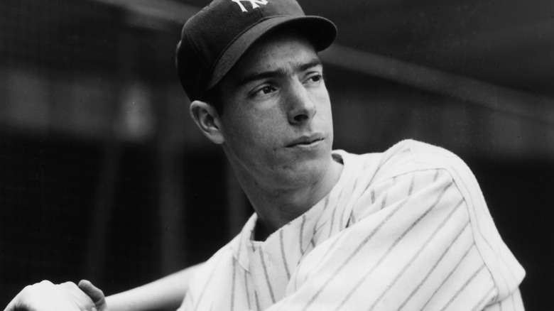 Joe DiMaggio in 1945 