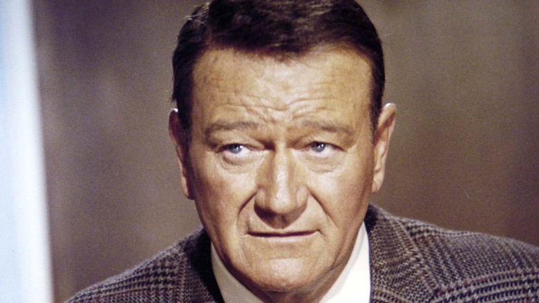John Wayne in tweed