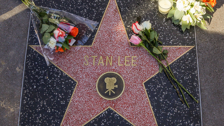 Stan Lee Walk of Fame star