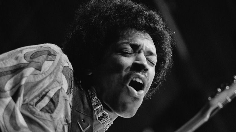 Jimi Hendrix singing