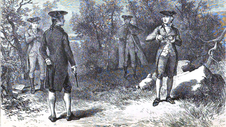 aaron burr and alexander hamilton duel