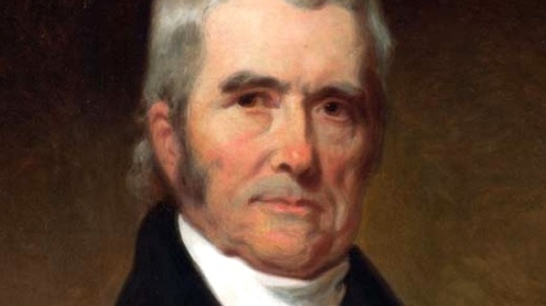 Portrait of chief justice john Marshall