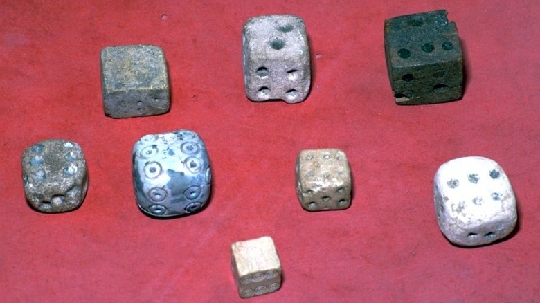 Ancient Egyptian dice