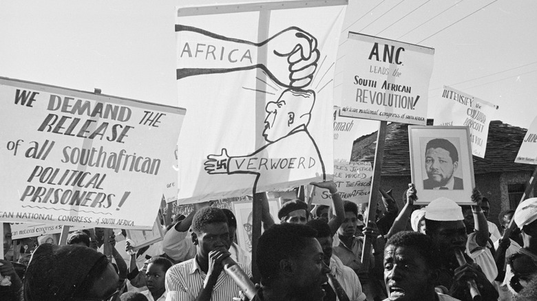 Protest in South Africa 