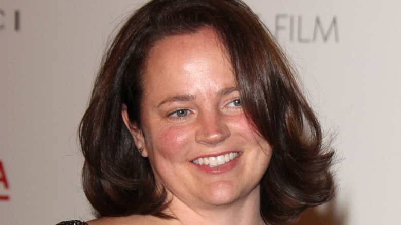 Michelle McNamara smiling