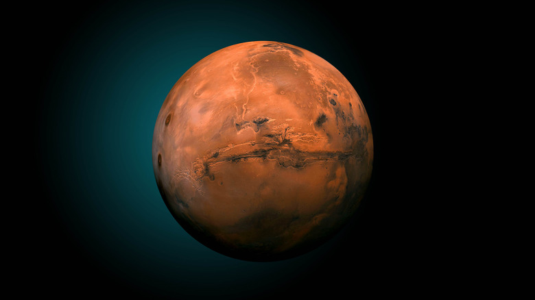 the Red Planet Mars