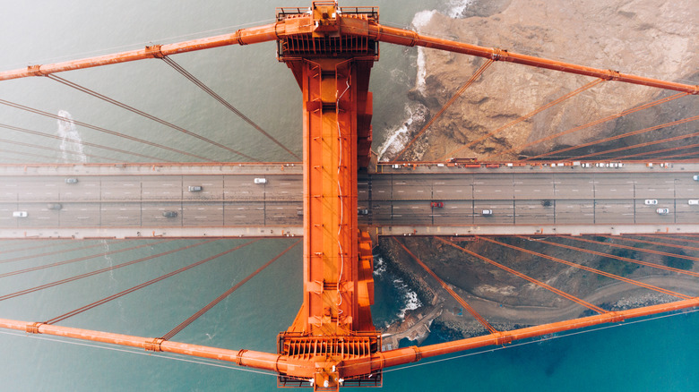 Golden Gate Bridge from above