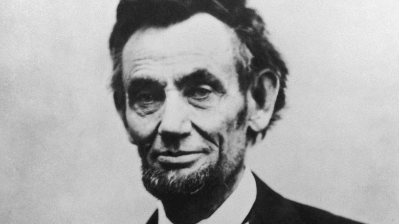 Abraham Lincoln close up