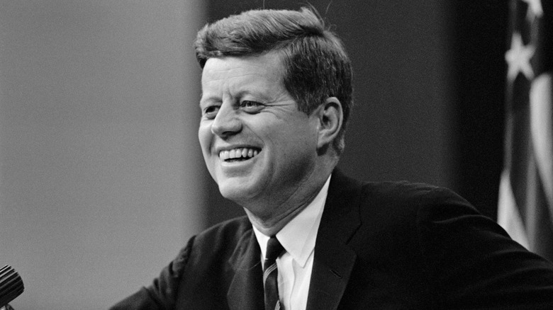 jfk smiling