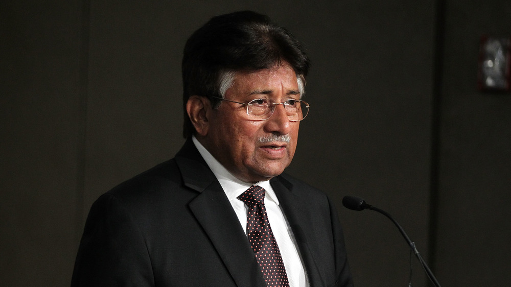 Pervez Musharraf speaking