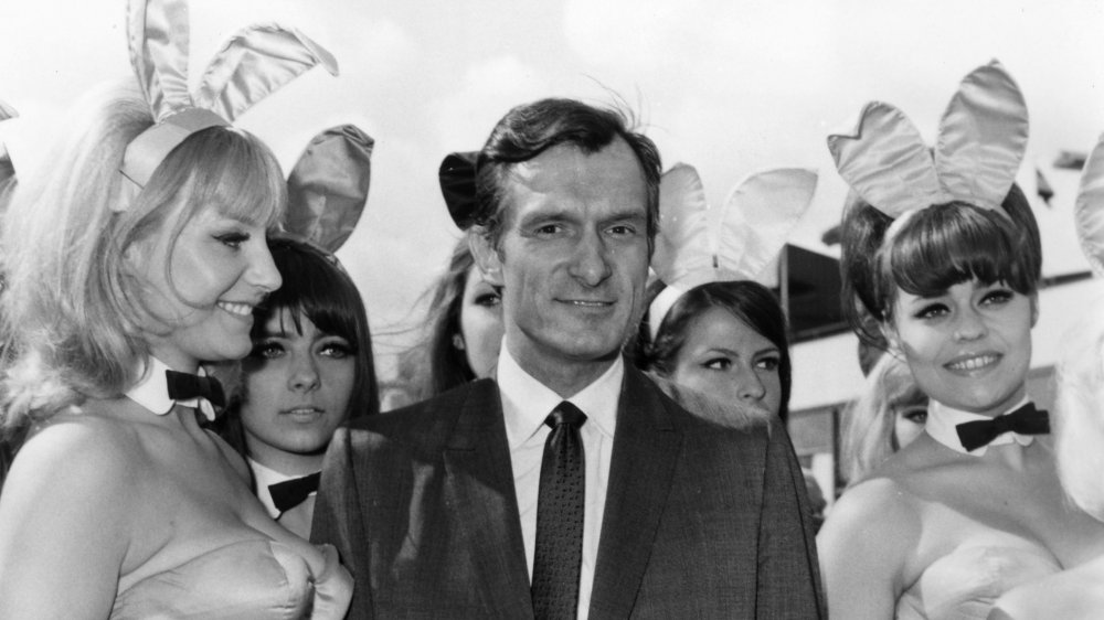 Hugh Hefner and Playboy Bunnies