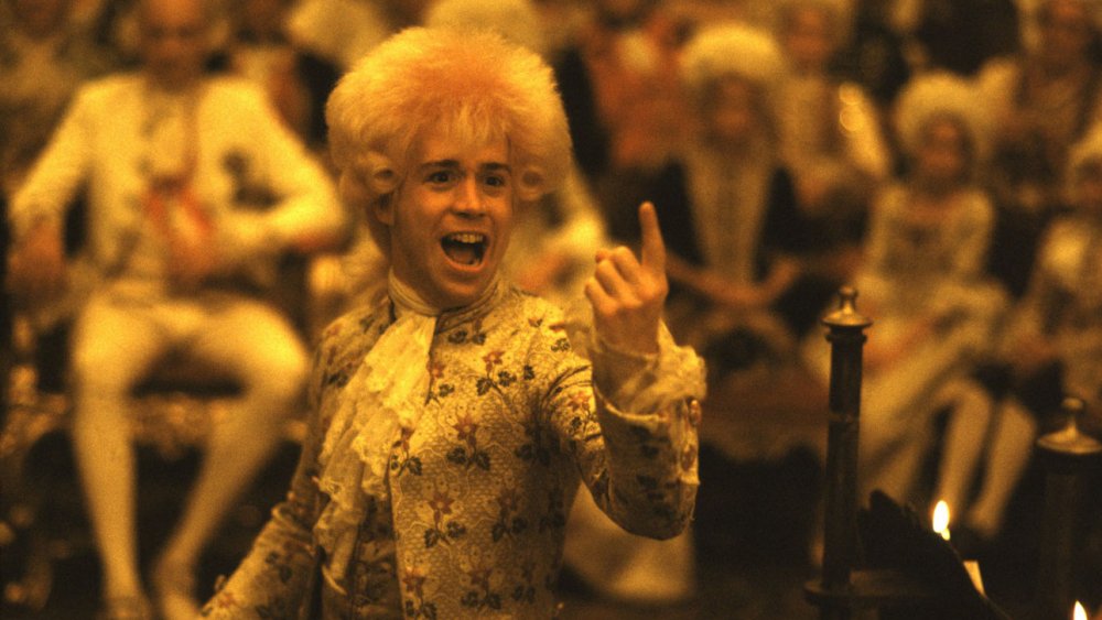 Tom Hulce as Wolfgang Amadeus Mozart