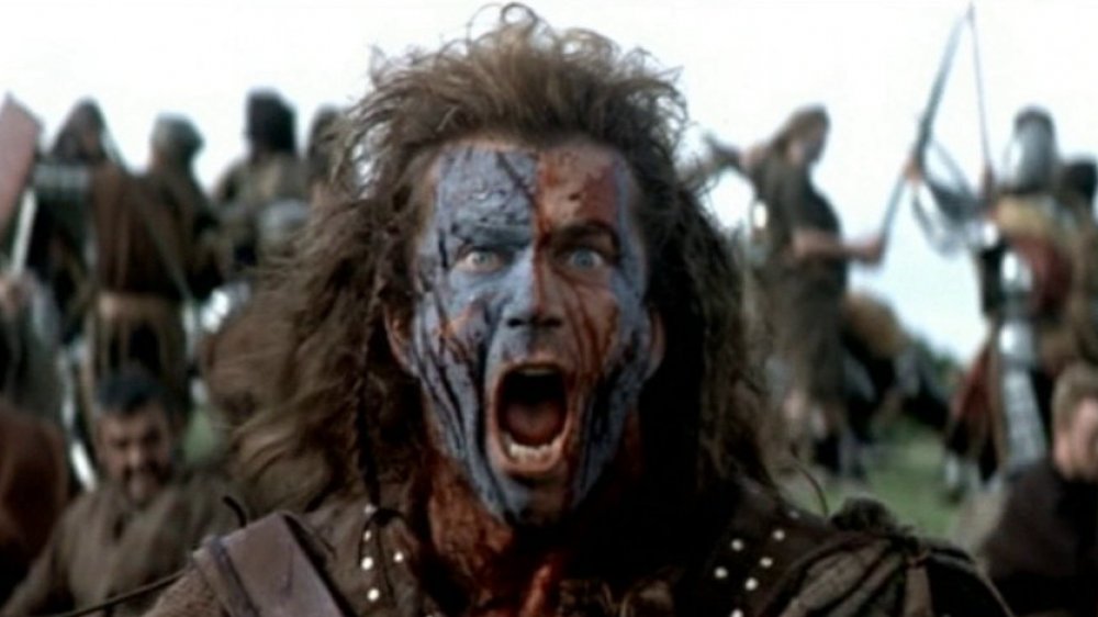 Mel Gibson in "Braveheart"