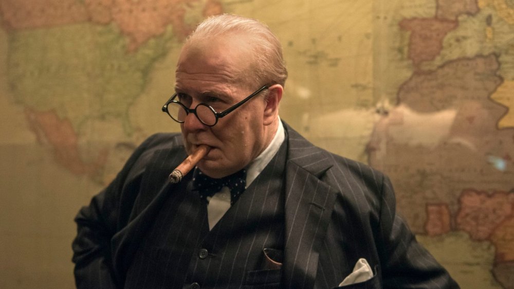 Gary Oldman as Winston Churchill in "Darkest Hour"