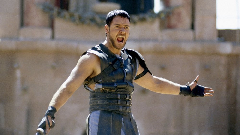 Russell Crowe in "Gladiator"