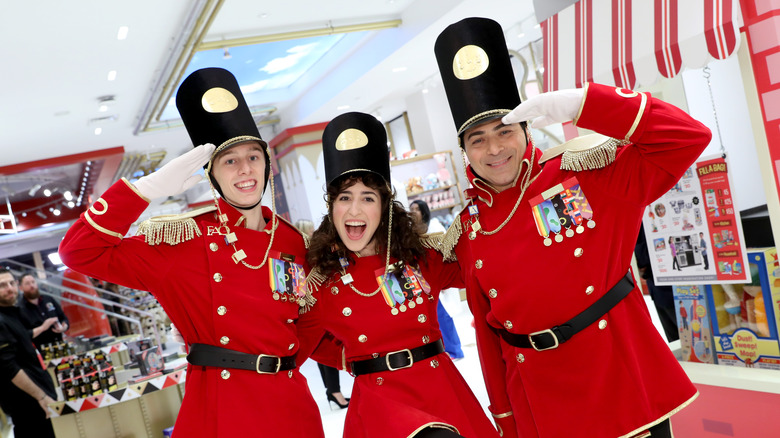 FAO schwarz costumed employees