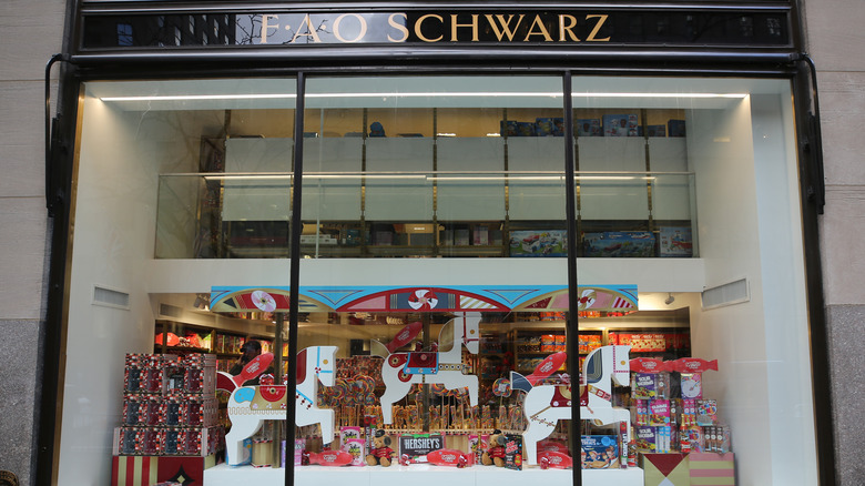 FAO Schwarz window display