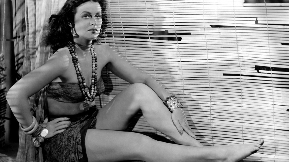 tropical hedy lamarr sitting