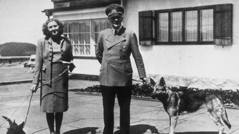 Adolf Hitler and Eva Braun