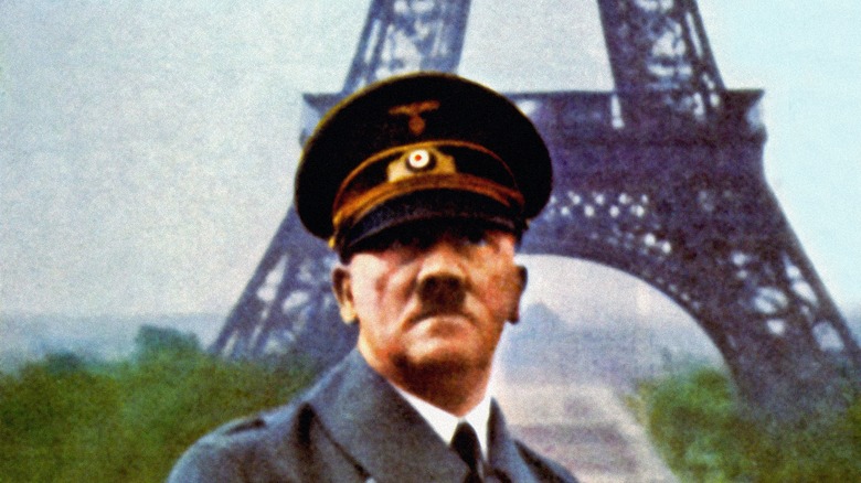 Adolf Hitler in paris military uniform