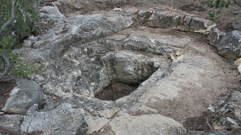 Dead Man's Hole in Marble Falls.